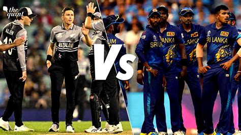 New Zealand vs Sri Lanka .